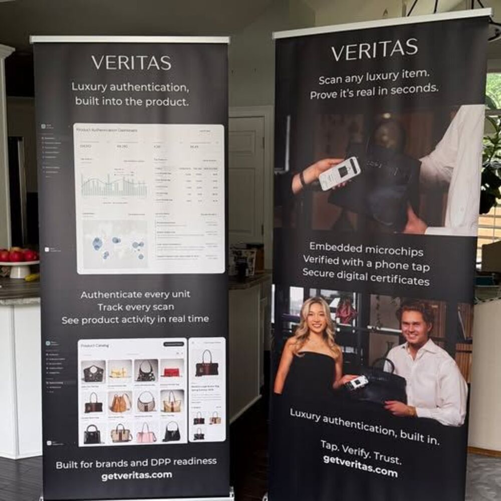 NEW Set of Retractable Pop-Up Roll-Up Banner Stands